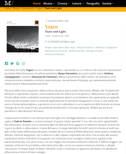 Recensione Yugen su Mescalina.it